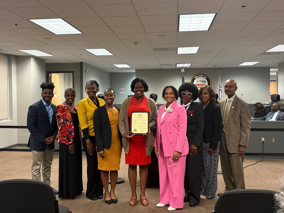 디캘브(DeKalb) 카운티 결의안 공표식